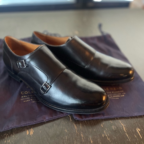 Cole Haan Men's Premium Monk Strap Shoes - Size 10.5D - Picture 6 of 10